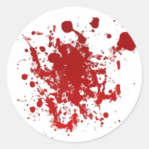 Etiquetas do Splatter do sangue para o Dia das