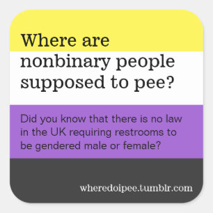 Etiquetas do toalete público