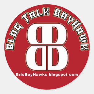 Etiquetas do vermelho de BayHawk da conversa do