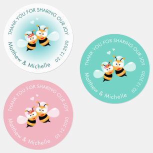 Etiquetas Doce significado ao obrigado bonito do casamento