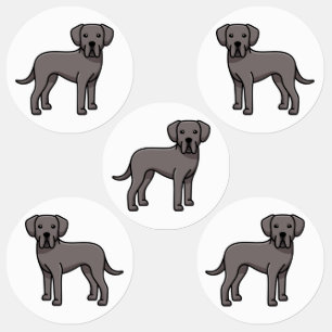 Etiquetas Dogue Alemão