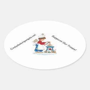 Etiquetas dos anjos do cozimento de Cindy!