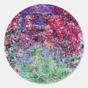 Etiquetas dos rosas de Monet