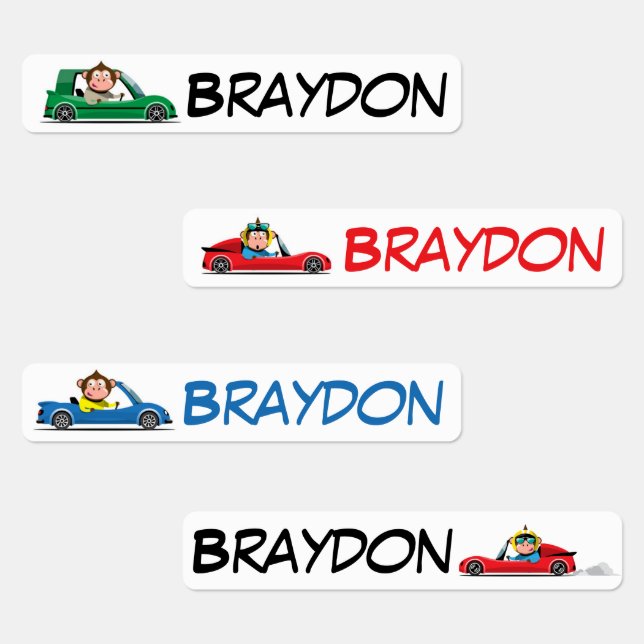 Etiquetas Drivers de macacos (Grupo)