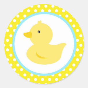 Etiquetas Ducky de borracha do favor do pato