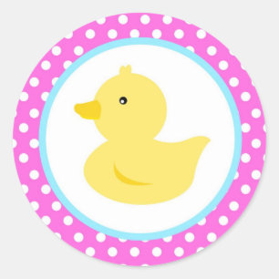 Etiquetas Ducky de borracha do favor do pato