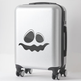 Etiquetas e adesivos de rosto de Dia das Bruxas