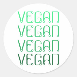 Etiquetas e adesivos Vegan
