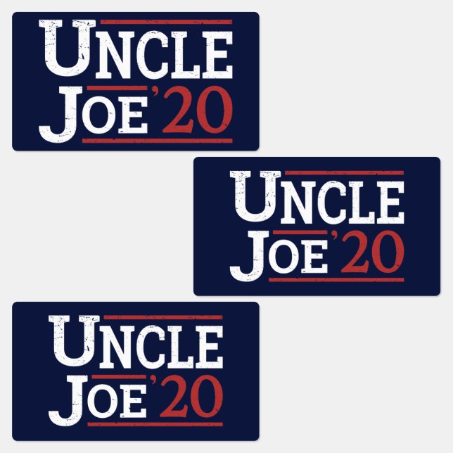 Etiquetas Eleição 2020 - Tio Joe (Grupo)
