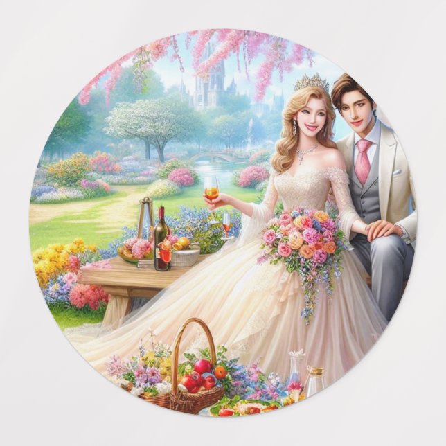 Etiquetas Encantado Depois (Design 1)