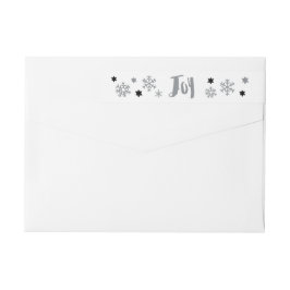 Etiquetas Encantadora Trendy Joy Silver Holiday