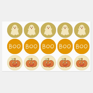 Etiquetas Encapsulamento de Halloween