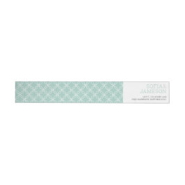 Etiquetas ENDEREÇO MINIMAL: simples massa pastel moderna