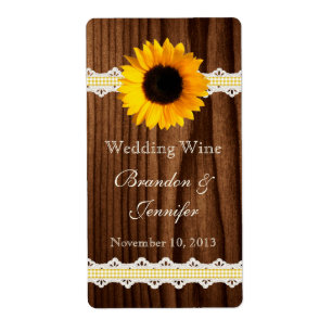 Etiquetas escuras do vinho da madeira & do