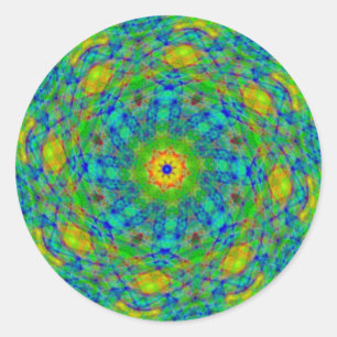 Etiquetas espirais verdes da torção