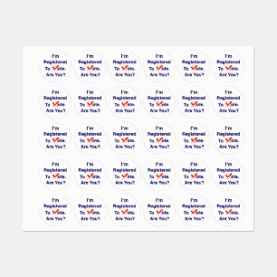 Etiquetas Estou registrado para a votação de 2026