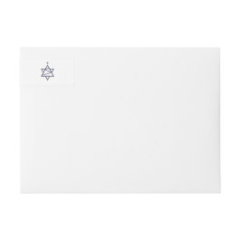 Etiquetas Estrela da Árvore de Natal de David