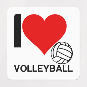 ETIQUETAS EU OUVI VOLLEYBALL