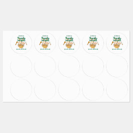 Etiquetas Family Recipes Kitchen Stickers