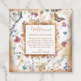 Etiquetas Favoráveis ao Casamento de Jardim de Bor