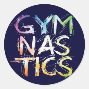 Etiquetas feitas sob encomenda da ginástica