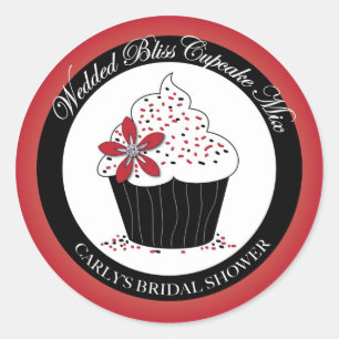 Etiquetas feitas sob encomenda do cupcake