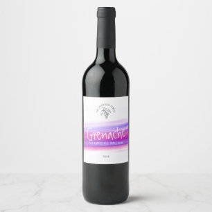 Etiquetas feitas sob encomenda do vinho dos