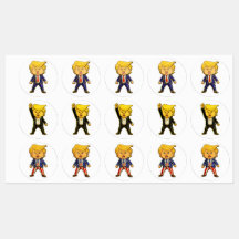 Feliz Trump, Trump Engraçado, Meme Engraçado Chibi