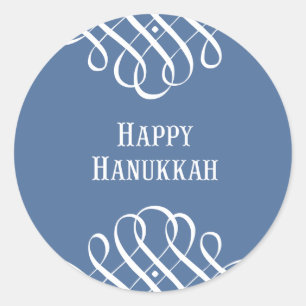 Etiquetas felizes de Hanukkah