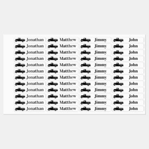 Etiquetas Ferro Nos Rótulos Dos Caminhões