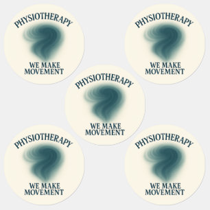 Etiquetas Fisioterapia Fazemos Movimento - Arte Moderna