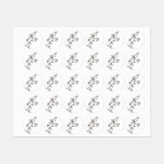 Etiquetas Flor de cinza