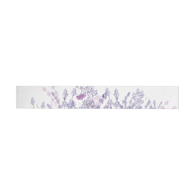 Etiquetas flor de lavanda (Individual)