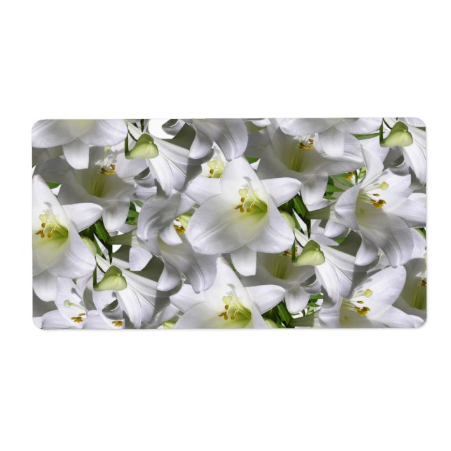 Etiquetas Florais (Frente)