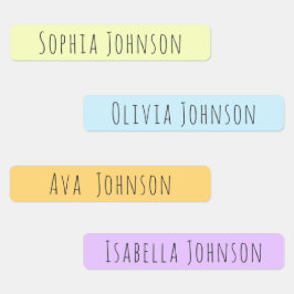 Etiquetas Folhas De Estética Cuta Para Crianças À Prova De Á