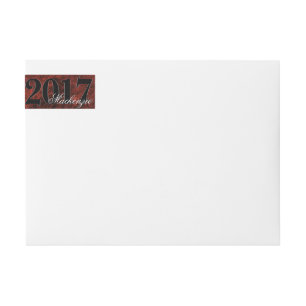 Etiquetas Formando Ruby Red Garnet Crimson Scarlet Party T