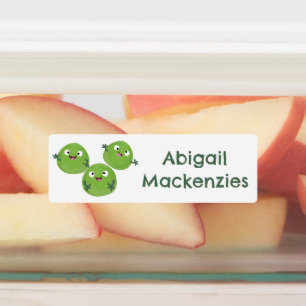 Etiquetas Fotos de legumes de Bruxelas personalizadas