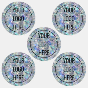 Etiquetas Fundo da Pedra Óptica Holográfica