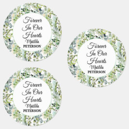 Etiquetas Garden Greenerase Deixa Cola Funeral/À Prova De Ág