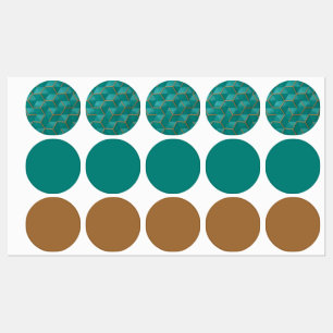 Etiquetas geométrico