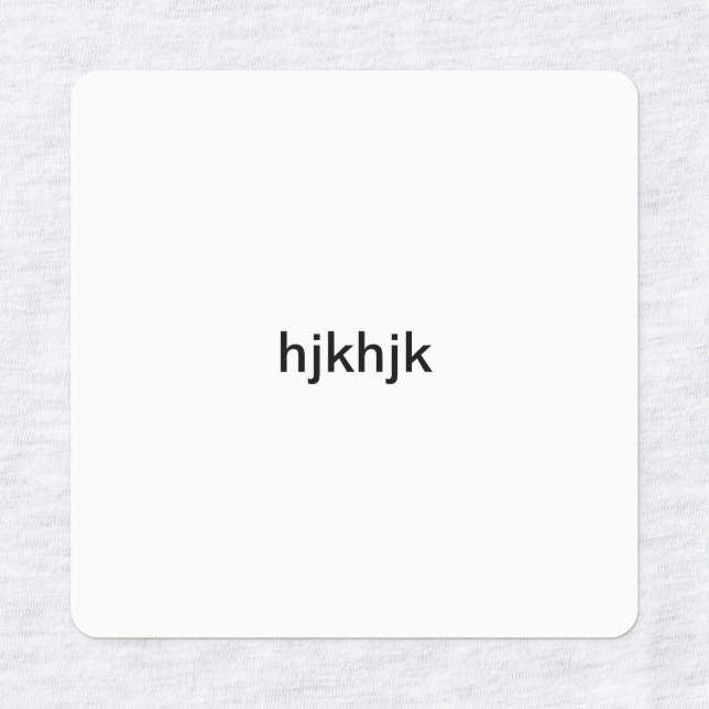 Etiquetas ghjghj (Design 1)