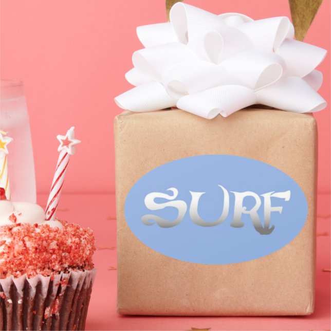 Etiquetas grandes surfs ovais (Festa)