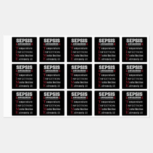 Etiquetas Guia de Sensibilização Sepsis