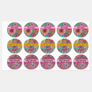 Etiquetas Hand-Drawn Iron-On Labels for a Personal Touch