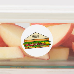 Etiquetas Imagem de desenhos em Sandwich