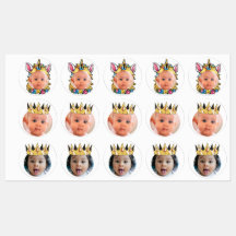 Autocolantes PERSONALIZADOS na face