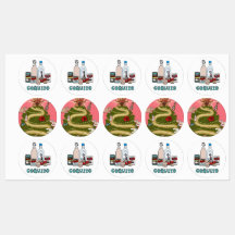 PUERTO RICO CHRISTMAS STICKER