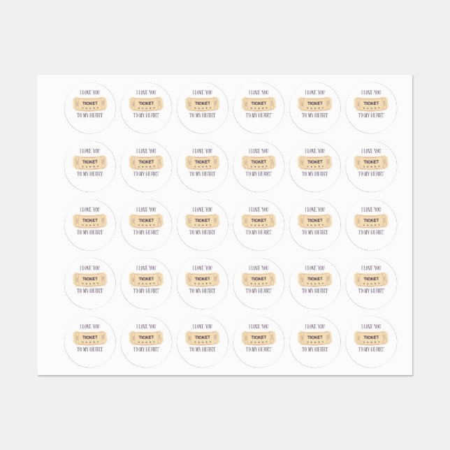 Etiquetas Ingresso (Folha)