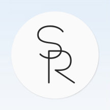 Iniciais Sobrepostos com Vista Moderna