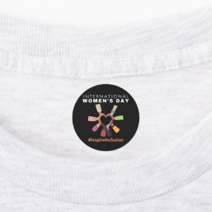 Etiquetas Inspire Inclusion International Women Day
